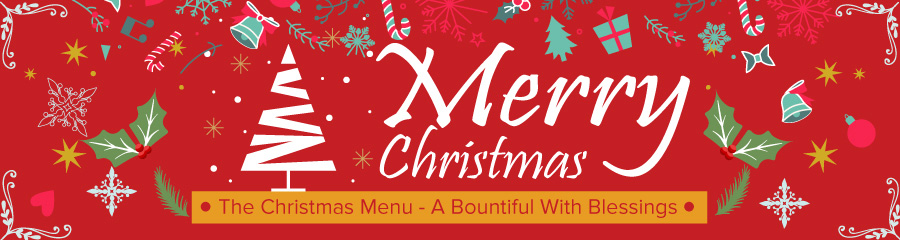 The Christmas Menu - A Bountiful With Blessings