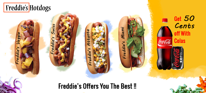 The Hot Dog Fast Food And Digital Signage