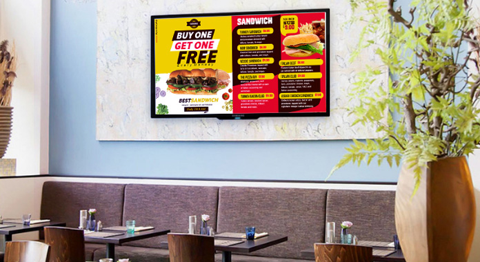 Offer Menu Boards for 2019 from DSMenu