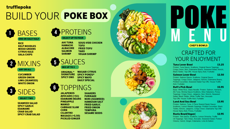 Poke Menu idea