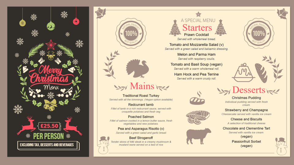 Christmas Menu Board-01