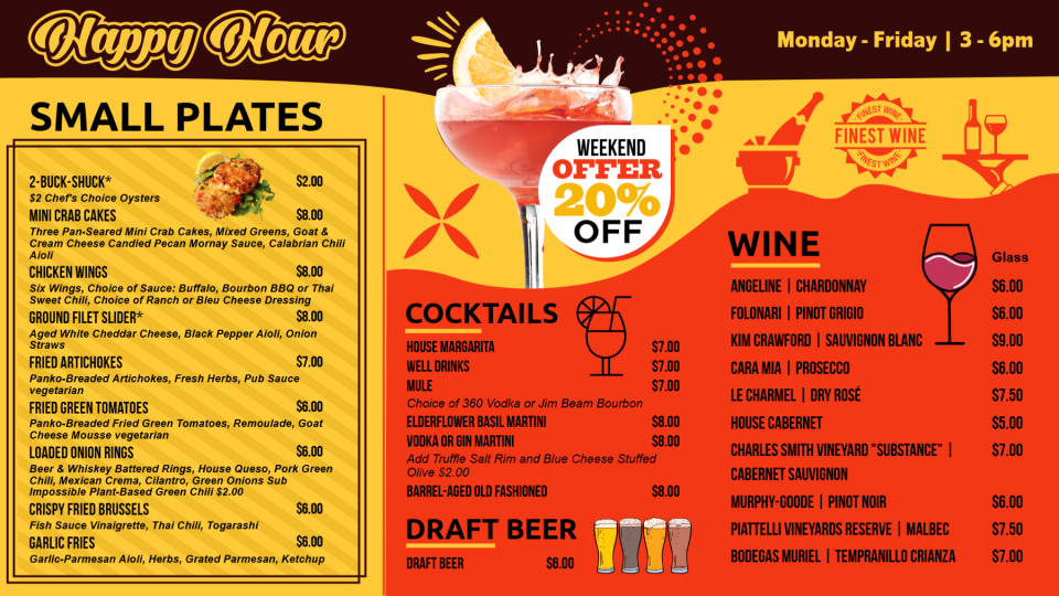 Happy Hour Menu Template-01 Happy Hour Menu Template-01