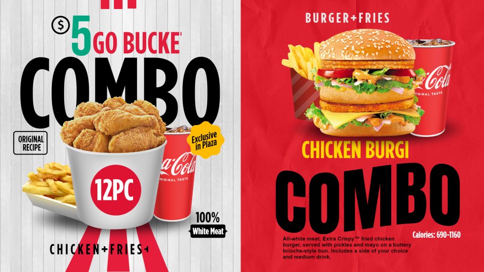 Best Combo Design KFC style Best Combo Design KFC style