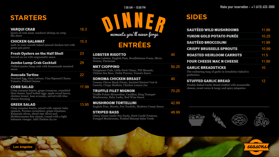 Customize Dinner Menus Templates Customize Dinner Menus Templates