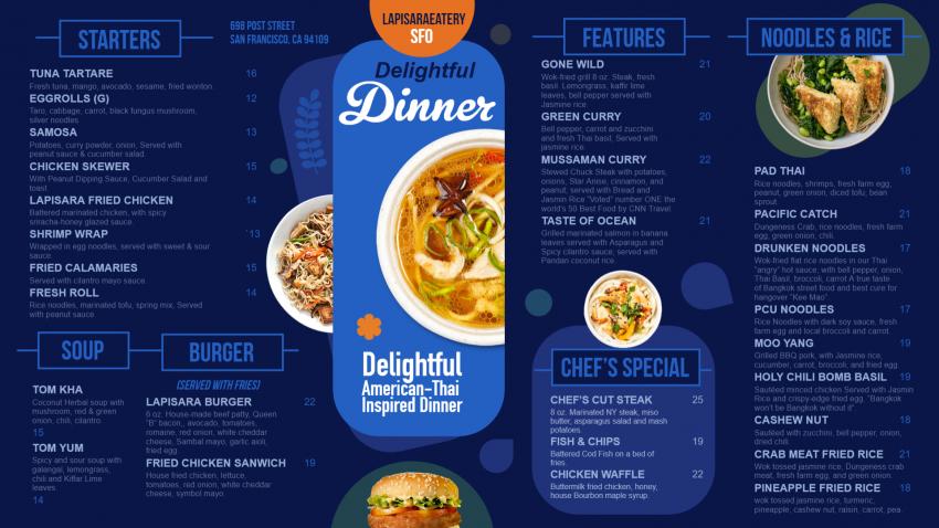 Dinner Menu Board Design Ideas | Tips for Creating an Eye-Catching Menu Board
