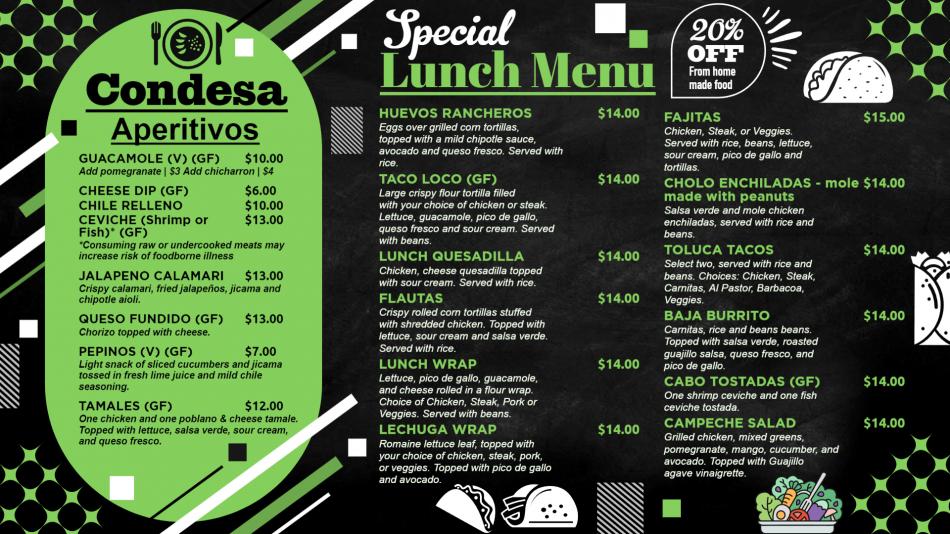 The Art of Lunch Menu Design: Concepts and Tips