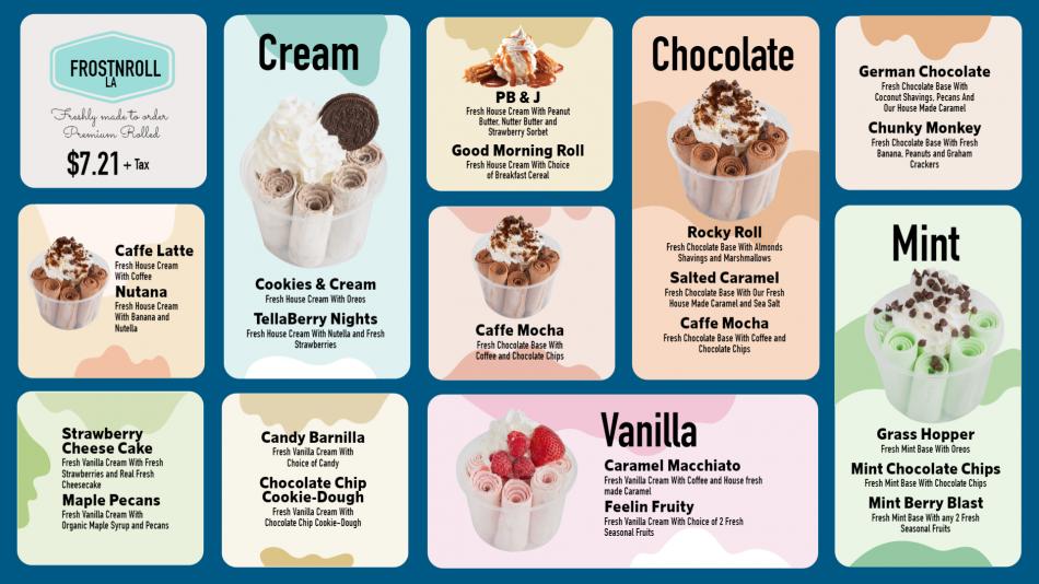 Chill & Thrill: DSMenu's Captivating Ice Cream Menu Designs